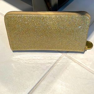 NEW Deux Lux Gold Glitter Wallet
